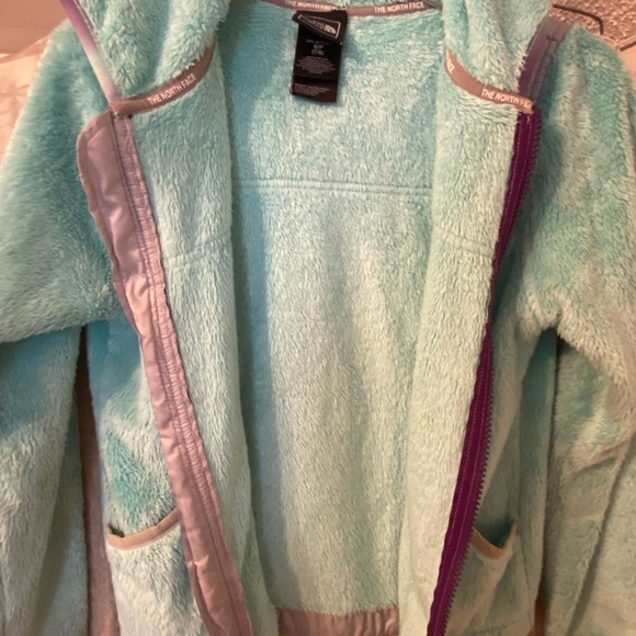 The North Face Kids Osito Fleece Jacket - Mint Green - Picture 2 of 5